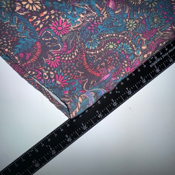 EVEREVE Ember Floral Brushed Cotton Jumpsuit Romper Cropped, Belted M - Picture 12 of 12